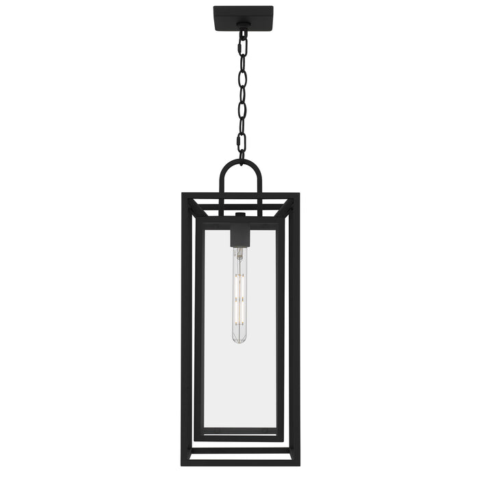 Myhouse Lighting Quoizel - JAY1909MBK - One Light Outdoor Hanging Lantern - Jayce - Matte Black
