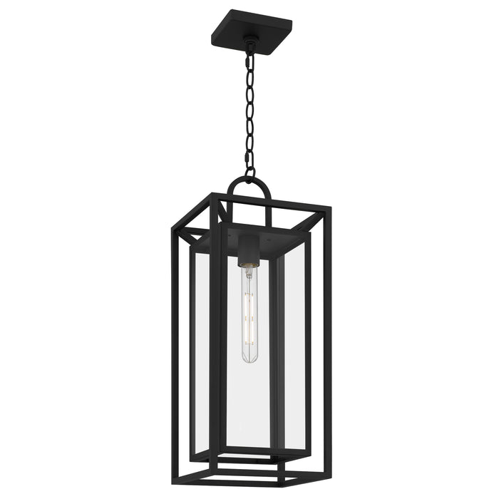 Myhouse Lighting Quoizel - JAY1909MBK - One Light Outdoor Hanging Lantern - Jayce - Matte Black