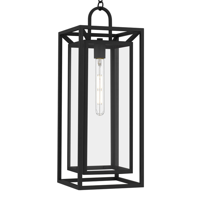 Myhouse Lighting Quoizel - JAY1909MBK - One Light Outdoor Hanging Lantern - Jayce - Matte Black