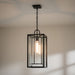 Myhouse Lighting Quoizel - JAY1909MBK - One Light Outdoor Hanging Lantern - Jayce - Matte Black
