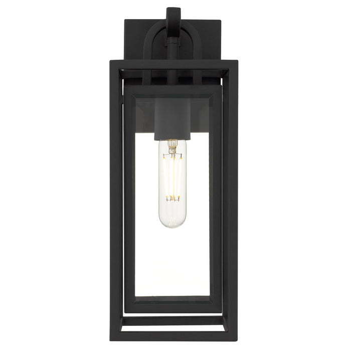 Myhouse Lighting Quoizel - JAY8406MBK - One Light Outdoor Wall Lantern - Jayce - Matte Black