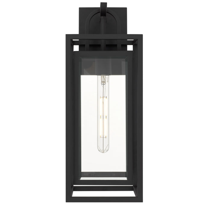 Myhouse Lighting Quoizel - JAY8407MBK - One Light Outdoor Wall Lantern - Jayce - Matte Black