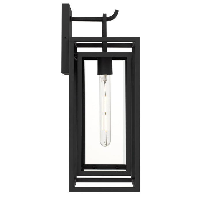 Myhouse Lighting Quoizel - JAY8407MBK - One Light Outdoor Wall Lantern - Jayce - Matte Black