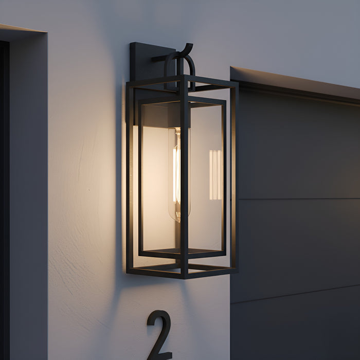 Myhouse Lighting Quoizel - JAY8407MBK - One Light Outdoor Wall Lantern - Jayce - Matte Black