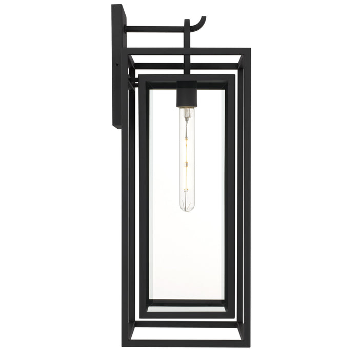Myhouse Lighting Quoizel - JAY8409MBK - One Light Outdoor Wall Lantern - Jayce - Matte Black