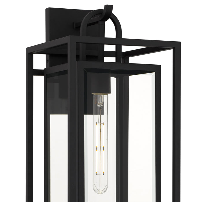 Myhouse Lighting Quoizel - JAY8409MBK - One Light Outdoor Wall Lantern - Jayce - Matte Black