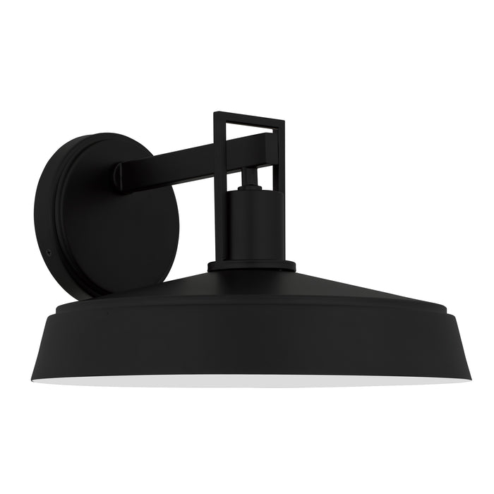 Myhouse Lighting Quoizel - KAR8414MBK - One Light Outdoor Wall Lantern - Karson - Matte Black