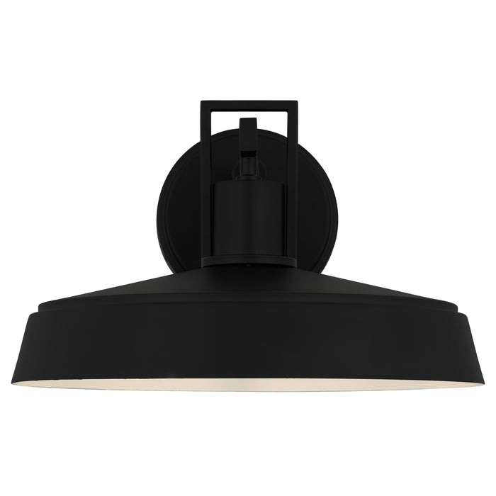 Myhouse Lighting Quoizel - KAR8414MBK - One Light Outdoor Wall Lantern - Karson - Matte Black