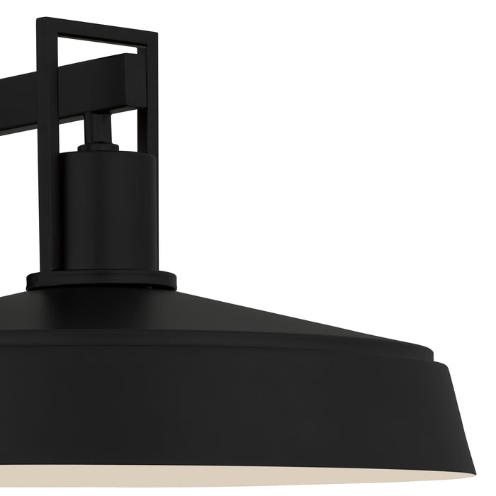 Myhouse Lighting Quoizel - KAR8414MBK - One Light Outdoor Wall Lantern - Karson - Matte Black