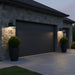 Myhouse Lighting Quoizel - KAR8414MBK - One Light Outdoor Wall Lantern - Karson - Matte Black