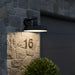 Myhouse Lighting Quoizel - KAR8414MBK - One Light Outdoor Wall Lantern - Karson - Matte Black