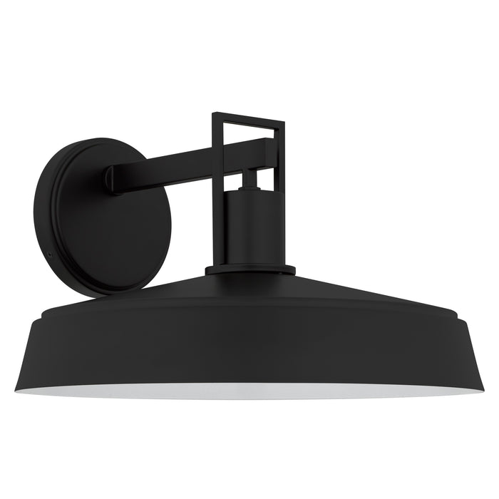 Myhouse Lighting Quoizel - KAR8416MBK - One Light Outdoor Wall Lantern - Karson - Matte Black