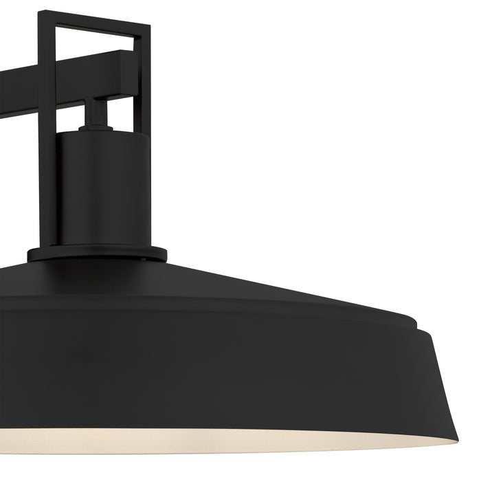 Myhouse Lighting Quoizel - KAR8416MBK - One Light Outdoor Wall Lantern - Karson - Matte Black