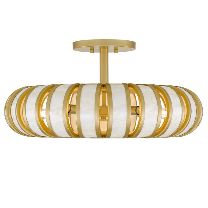 Myhouse Lighting Quoizel - KNIG1722SGD - Five Light Semi-Flush Mount - Knight - Soft Gold
