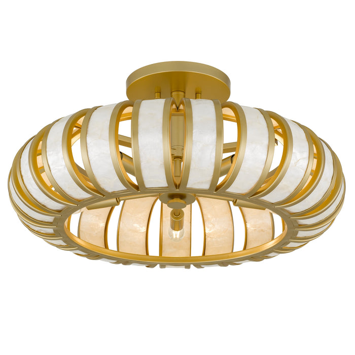 Myhouse Lighting Quoizel - KNIG1722SGD - Five Light Semi-Flush Mount - Knight - Soft Gold