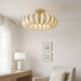 Myhouse Lighting Quoizel - KNIG1722SGD - Five Light Semi-Flush Mount - Knight - Soft Gold