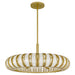 Myhouse Lighting Quoizel - KNIG2830SGD - Six Light Pendant - Knight - Soft Gold