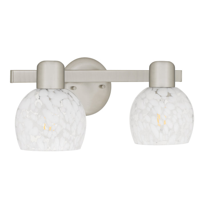 Myhouse Lighting Quoizel - LAY8616BN - Two Light Vanity - Layton - Brushed Nickel