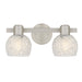 Myhouse Lighting Quoizel - LAY8616BN - Two Light Vanity - Layton - Brushed Nickel