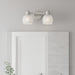 Myhouse Lighting Quoizel - LAY8616BN - Two Light Vanity - Layton - Brushed Nickel