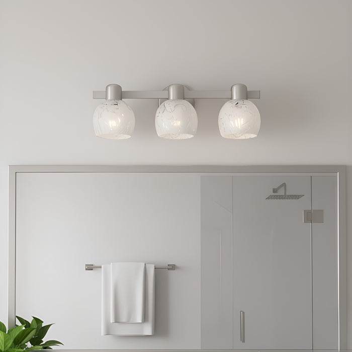 Myhouse Lighting Quoizel - LAY8622BN - Three Light Vanity - Layton - Brushed Nickel