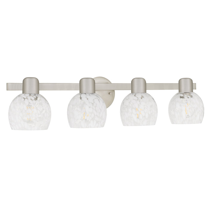 Myhouse Lighting Quoizel - LAY8630BN - Four Light Vanity - Layton - Brushed Nickel