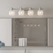 Myhouse Lighting Quoizel - LAY8630BN - Four Light Vanity - Layton - Brushed Nickel