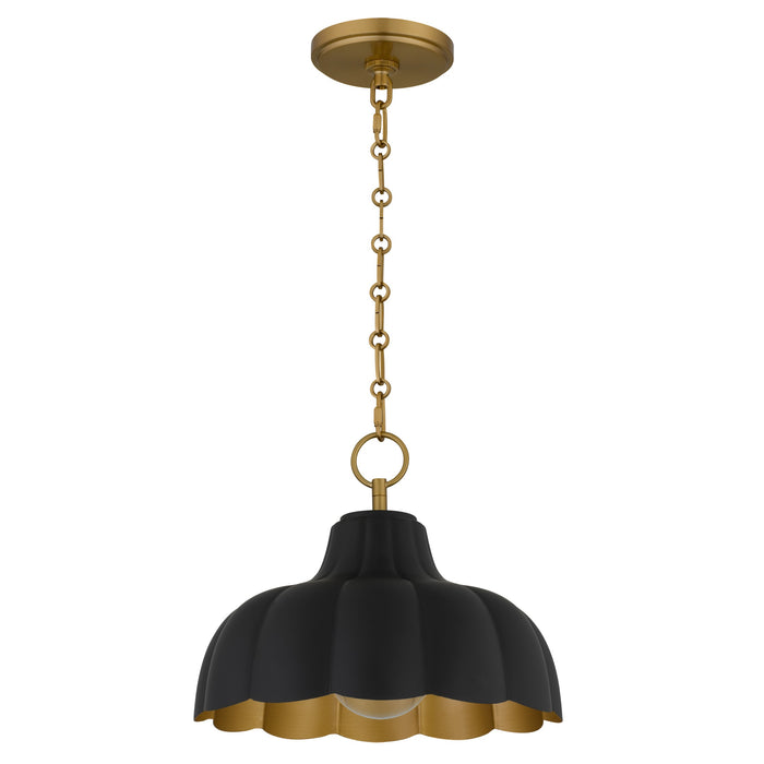 Myhouse Lighting Quoizel - LEA1812MBK - One Light Pendant - Leanne - Matte Black