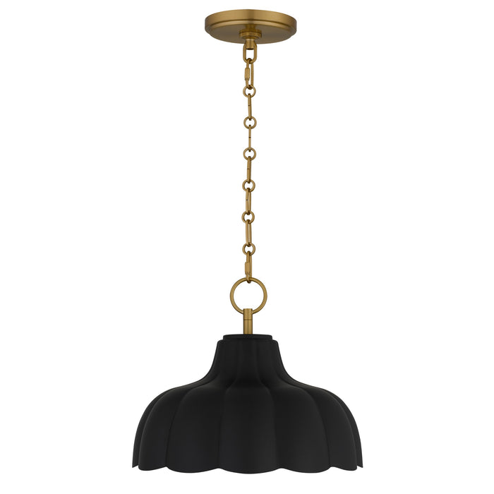 Myhouse Lighting Quoizel - LEA1812MBK - One Light Pendant - Leanne - Matte Black