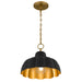 Myhouse Lighting Quoizel - LEA1812MBK - One Light Pendant - Leanne - Matte Black