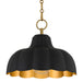 Myhouse Lighting Quoizel - LEA1812MBK - One Light Pendant - Leanne - Matte Black