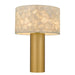 Myhouse Lighting Quoizel - LEL6220BRG - One Light Table Lamp - Leland - Brushed Gold
