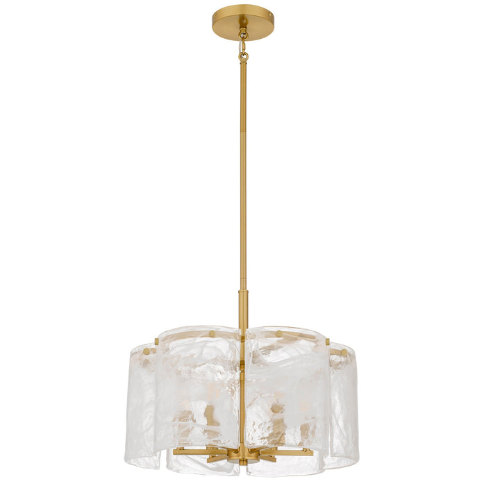 Myhouse Lighting Quoizel - MAI2818BRG - Six Light Pendant - Maisie - Brushed Gold