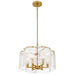 Myhouse Lighting Quoizel - MAI2818BRG - Six Light Pendant - Maisie - Brushed Gold