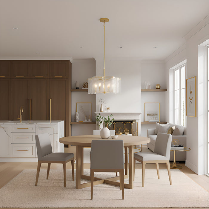 Myhouse Lighting Quoizel - MAI2818BRG - Six Light Pendant - Maisie - Brushed Gold