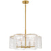 Myhouse Lighting Quoizel - MAI2824BRG - Six Light Pendant - Maisie - Brushed Gold