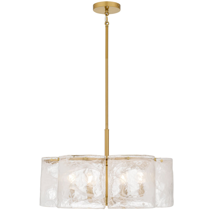 Myhouse Lighting Quoizel - MAI2824BRG - Six Light Pendant - Maisie - Brushed Gold