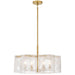 Myhouse Lighting Quoizel - MAI2824BRG - Six Light Pendant - Maisie - Brushed Gold