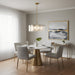 Myhouse Lighting Quoizel - MAI2824BRG - Six Light Pendant - Maisie - Brushed Gold