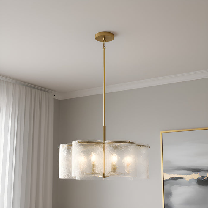 Myhouse Lighting Quoizel - MAI2824BRG - Six Light Pendant - Maisie - Brushed Gold