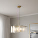 Myhouse Lighting Quoizel - MAI2824BRG - Six Light Pendant - Maisie - Brushed Gold