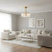 Myhouse Lighting Quoizel - MAI3122BRG - Six Light Ceiling Fan Light - Maisie - Brushed Gold