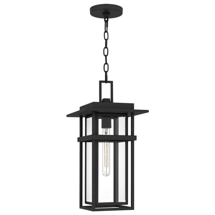 Myhouse Lighting Quoizel - MORG1910EK - One Light Outdoor Hanging Lantern - Morgan - Earth Black