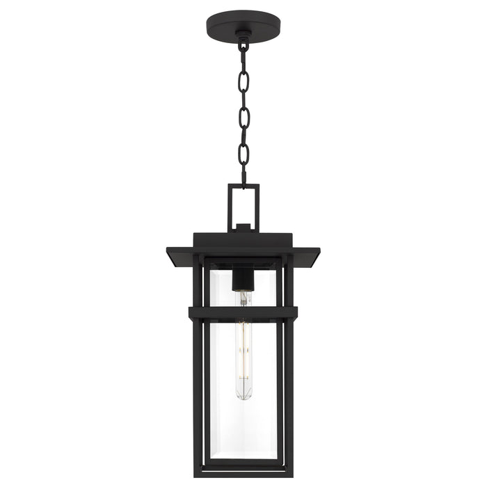 Myhouse Lighting Quoizel - MORG1910EK - One Light Outdoor Hanging Lantern - Morgan - Earth Black