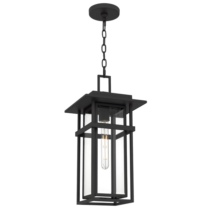 Myhouse Lighting Quoizel - MORG1910EK - One Light Outdoor Hanging Lantern - Morgan - Earth Black