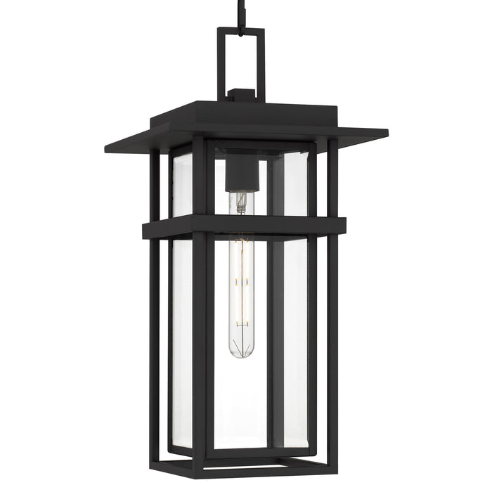 Myhouse Lighting Quoizel - MORG1910EK - One Light Outdoor Hanging Lantern - Morgan - Earth Black