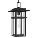 Myhouse Lighting Quoizel - MORG1910EK - One Light Outdoor Hanging Lantern - Morgan - Earth Black