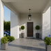 Myhouse Lighting Quoizel - MORG1910EK - One Light Outdoor Hanging Lantern - Morgan - Earth Black