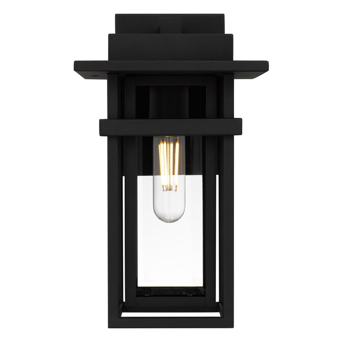 Myhouse Lighting Quoizel - MORG8407EK - One Light Outdoor Wall Lantern - Morgan - Earth Black