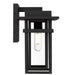 Myhouse Lighting Quoizel - MORG8407EK - One Light Outdoor Wall Lantern - Morgan - Earth Black